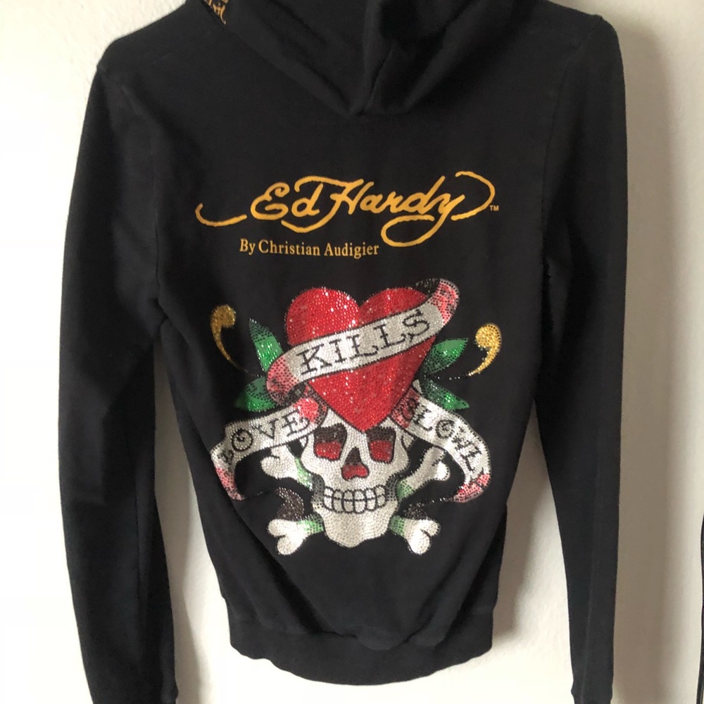 Mint condition ed hardy jacket!